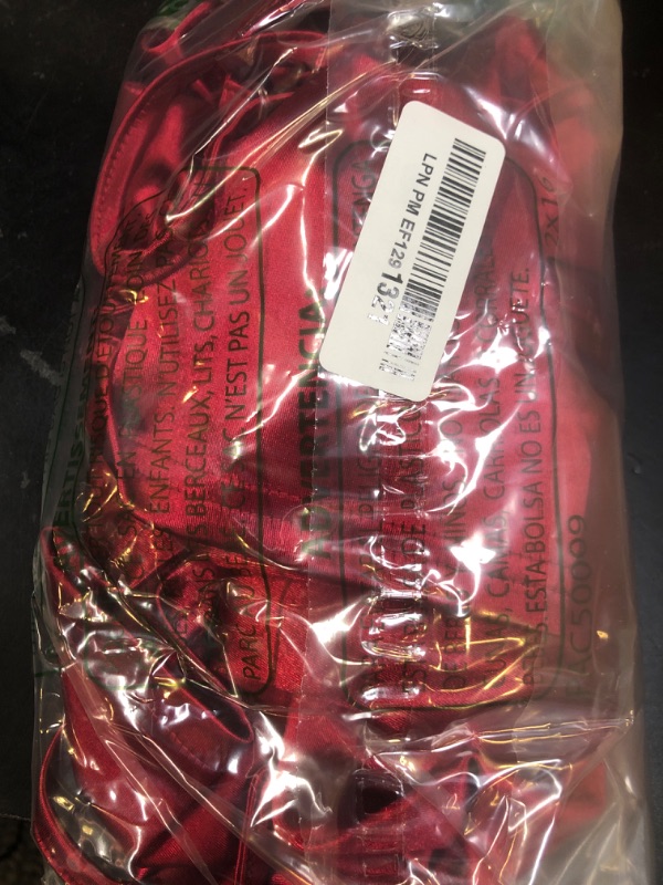 Photo 1 of ZAFUL Women's Satin Sleeveless Spaghetti Strap Mini Dress Sexy Slip Cowl Neck Silky Cocktail Party Dresses(Red, M)