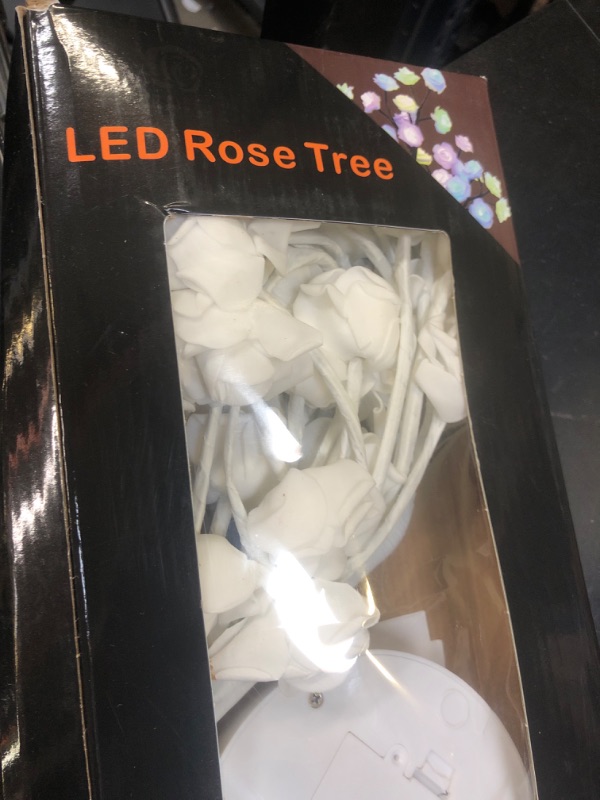 Photo 1 of Ledido 36 LEDs Rose Tree Lights, 18 Color-Changing 8 Modes Plug in Artificial Bonsai Tree as Night Lights for Halloween Thanksgiving Christmas Party Decoration