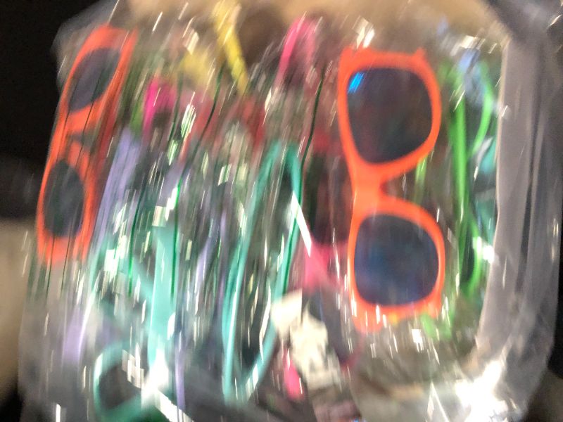 Photo 1 of OLIKER Kids sunglasses bulk,Kids Sunglasses Party Favor with UV400 Protection for Kids, Boys and Girls Age 3-8, Birthday Party Supplies, Beach, Pool Party Favors (24Pack Kids Sunglasses)