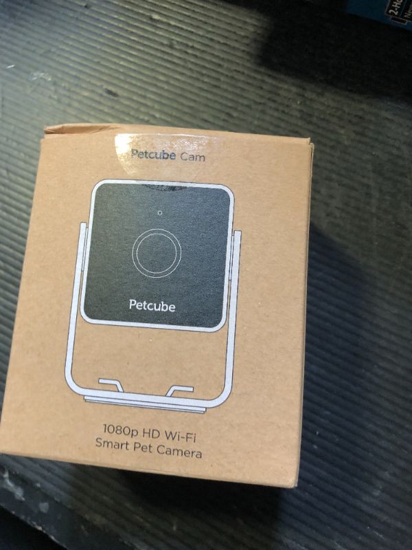 Photo 1 of Petcube Cam | Indoor Wi-Fi Pet and Security Camera with Phone App, Pet Monitor with 2-Way Audio and Video, Night Vision, 1080p HD Video and Smart Alerts for Ultimate Home Security