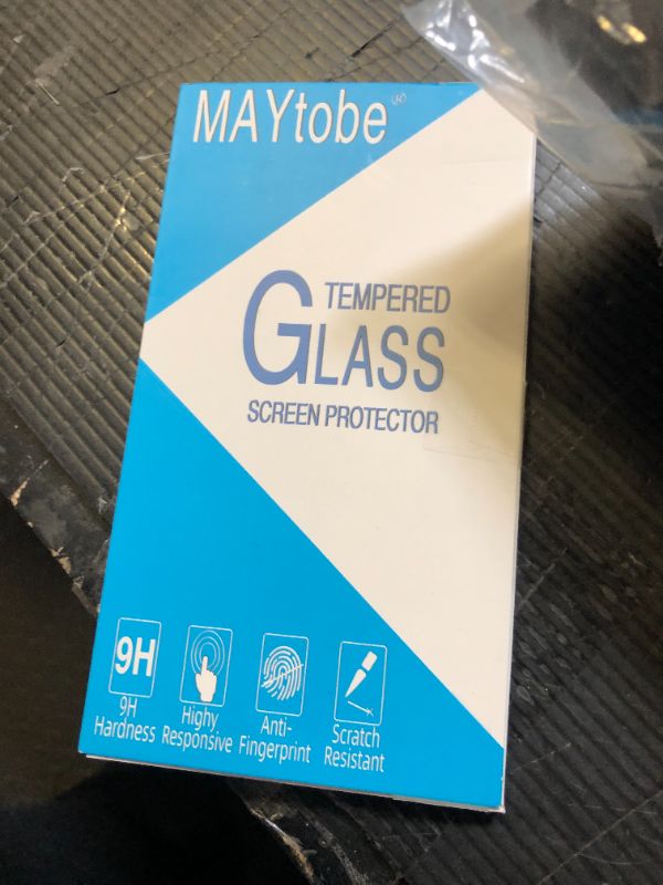 Photo 1 of MAYtobe [2 Pack Screen Protector for Motorola Moto Edge 2024, 3D Curved, Full Edge Dot Matrix Tempered Glass, Full Coverage, Support Fingerprint Unlock, Bubble Free, Anti Scratch