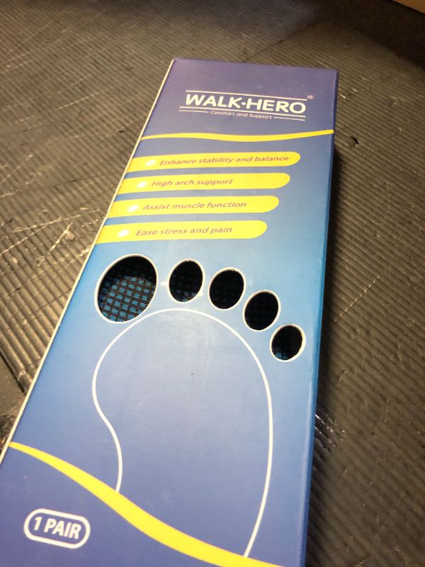 Photo 1 of Plantar Fasciitis Insoles for Men Women - Orthotics Inserts, Shoe Insoles Arch Support Flat Feet Inserts Work Boot Insoles for Standing All Day (Mens 7-7 1/2 | Womens 9-9 1/2)
