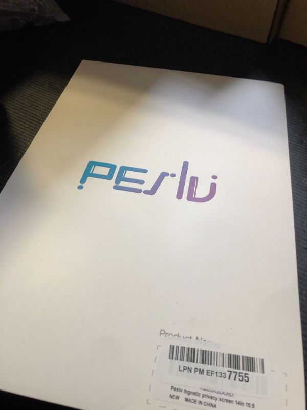 Photo 1 of Peslv Magnetic Laptop Privacy Screen 14 inch for 16:9 Computer Monitor, 14" Removable Anti Glare Protector Blue Light Filter Shield Compatible with Lenovo Hp Dell Acer Asus Thinkpad Envy Xps