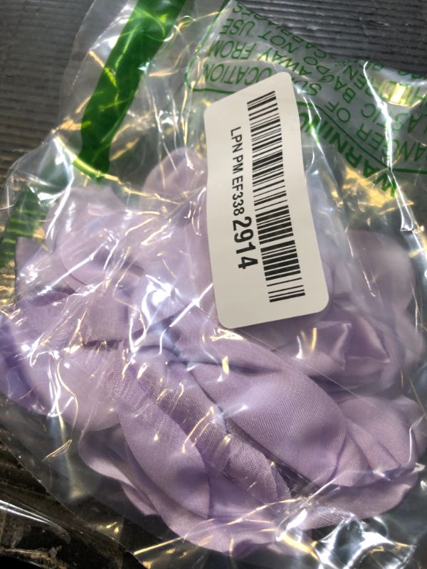 Photo 1 of Large Camellia Satin Fabric Flower Brooch Pins Hairpin for Women,ladies. (Light purple)