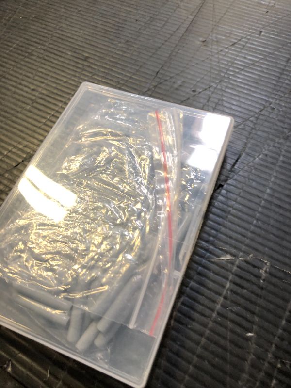 Photo 1 of LUTER 100 pieces Dishwasher Rack Tine Prong Repair End Cover Caps Tip Caps Repair Tip Tine Kit Antirust?Gray
