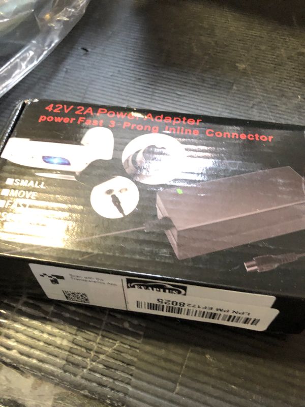 Photo 1 of EVAPLUS 42V 2A Fast Charger with 3-Prong 0.31" Plug | for 36V Lithium Batteries- Compatible with Pocket Mod, Sports Mod, Electric Scooters