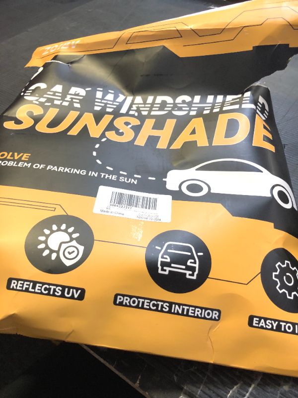 Photo 1 of for Honda Civic 2022-2024 2025 Sun Shade Sunshade Windshield Cover, 4-Layer Front Window Shade Custom Fit Civic (Not for 2022 Sport) Sedan, LX, EX, EX-L, Touring Sun Visor 240T Shade Car Accessories