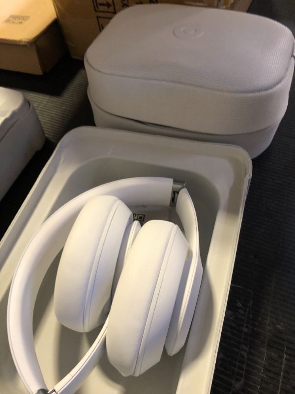 Photo 1 of Beats Studio Pro - Wireless Bluetooth Noise Cancelling Headphones - Personalized Spatial Audio, USB-C Lossless Audio, Apple & Android Compatibility, Up to 40 Hours Battery Life - Matte White