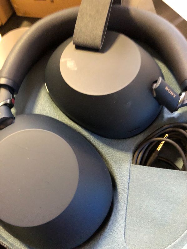 Photo 1 of Sony WH-1000XM6 The Best Wireless Noise Canceling Headphones, HD NC Processor QN3, 12 Microphones, Adaptive NC Optimizer, Mastered by Engineers, Studio-Quality, 30-Hour Battery, Midnight Blue