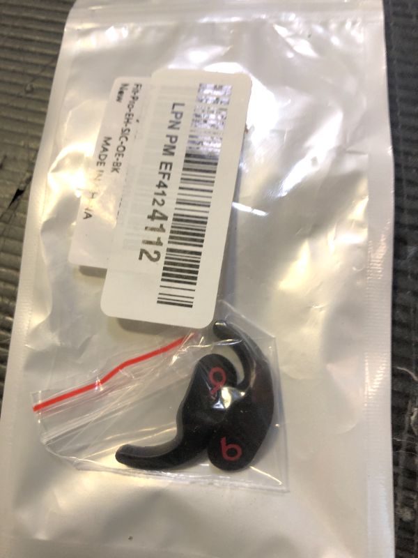 Photo 1 of Adhiper One Pair Replacement Ear Hooks Wingtips for Beats Fit Pro Earbuds, [Left & Right] Silicone Repair Parts Fit Pro Ear Wings Replacement - Black