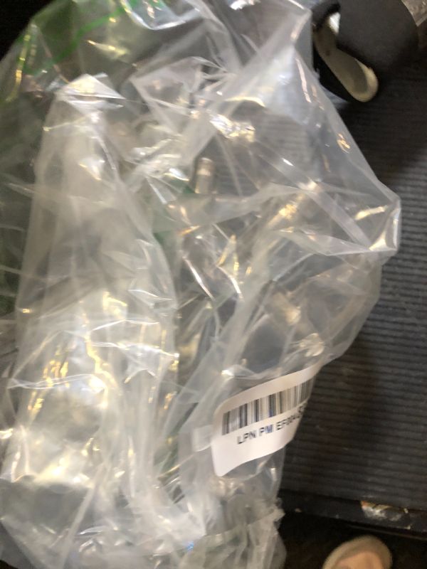 Photo 1 of MyGift Acrylic Display Riser, Set of 3 Clear Round Acrylic Jewelry/Watch Display Pedestal Riser Stands