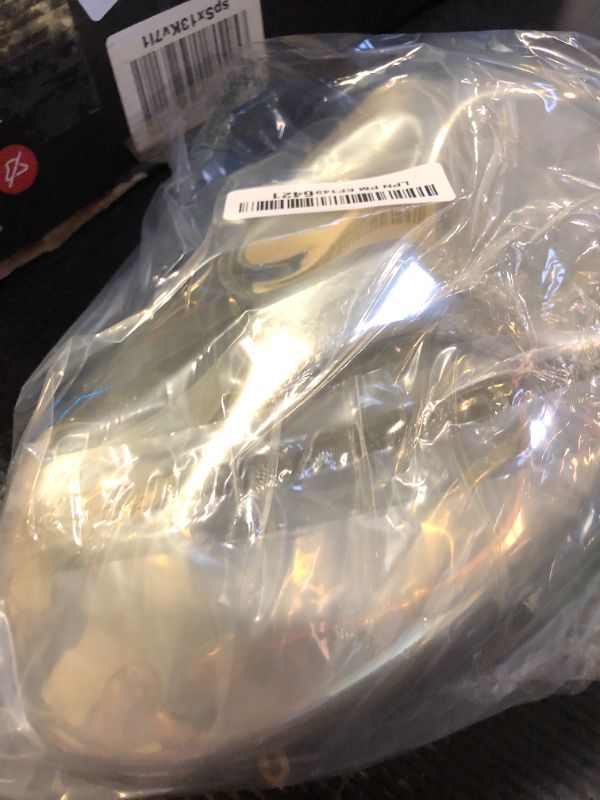 Photo 1 of Acrylic Clutch Purse for Women Evening Bag, Irregular Shell Acrylic Purse Box Clutch with Chain for Party Wedding Prom, Gold