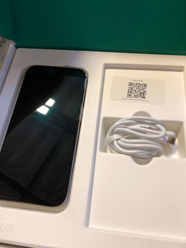 Photo 1 of Apple iPhone 15 Pro, 128GB, Natural Titanium - Unlocked (Renewed Premium)