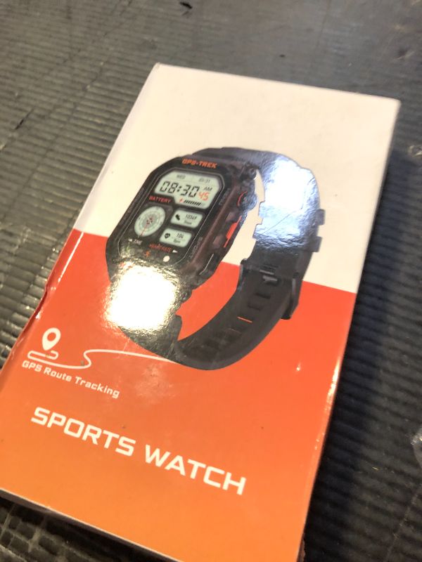 Photo 1 of XSCQ Military Smart Watch for Men (Answer/Make Calls), 1.75'' Smart Watch for Android and iPhone, Fitness Watch with 100+ Sports Modes, IP68 Waterproof, GPS/Heart Rate/Sleep/Stress, Watches for Men