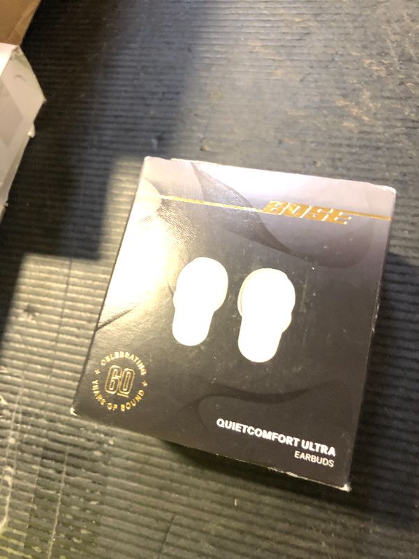 Photo 1 of Bose QuietComfort Ultra Bluetooth Earbuds, Wireless Earbuds with Spatial Audio and World-Class Active Noise Cancellation, Deep Bass, Up to 6 Hours of Playtime, Diamond - 60th Anniversary Edition