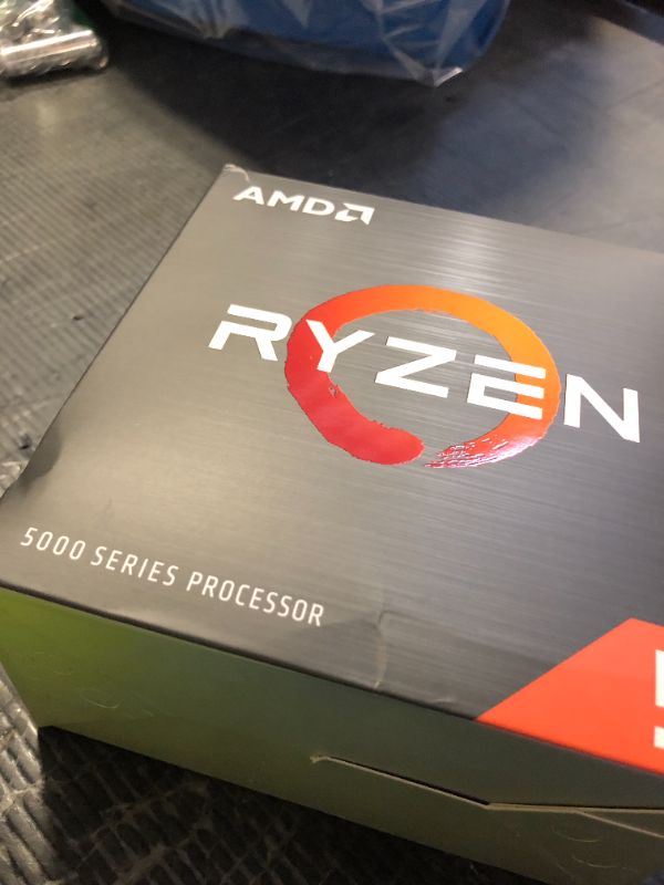 Photo 1 of AMD Ryzen 5 5500 6-Core, 12-Thread Unlocked Desktop Processor with Wraith Stealth Cooler