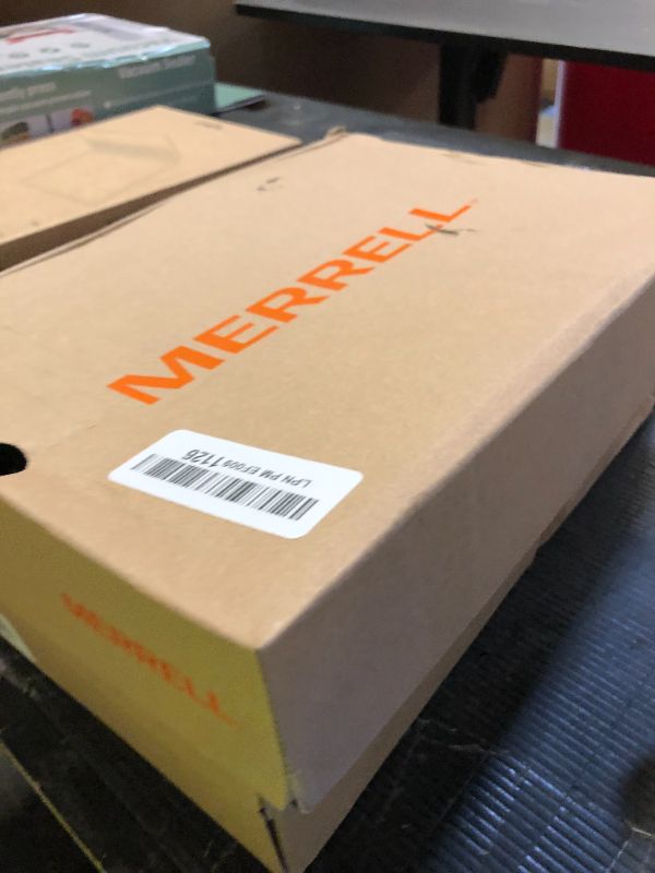 Photo 1 of Merrell Speed Strike 2 MID Hiking Boot, Grey/Blue/Lime, 5 US Unisex Big Kid