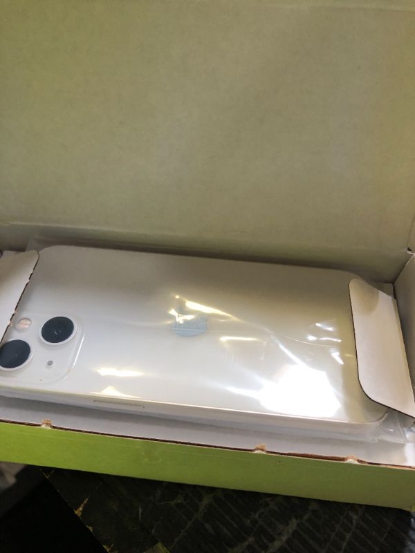 Photo 1 of Apple iPhone 13, 256GB, Starlight - Unlocked (Renewed)