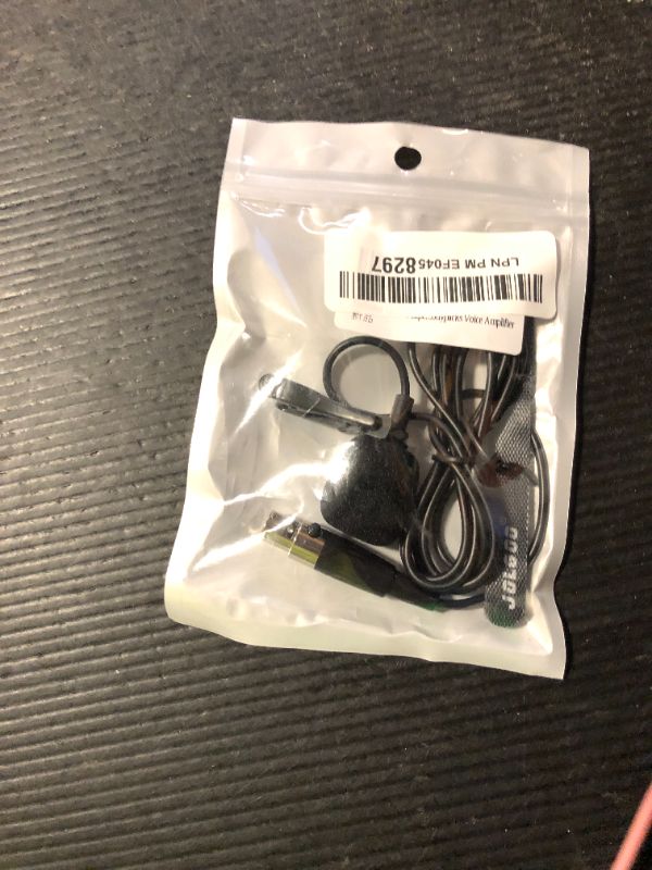 Photo 1 of Todlinkoc Lavalier Lapel Microphone with Mini XLR Jack, Hand-Free Clip-on Lapel Mic Compatible with Wireless Mic System UHF bodypacks Voice Amplifier