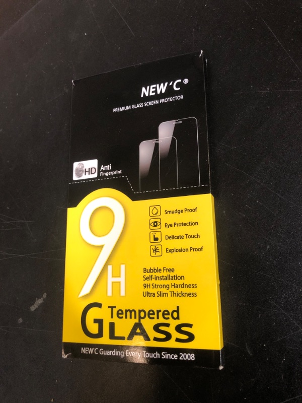 Photo 1 of NEW'C 3 Pack Designed for iPhone 16 Plus, iPhone 15 Pro Max, iPhone 15 Plus Screen Protector (6.7 inches),Tempered Glass,Case Friendly Ultra Resistant