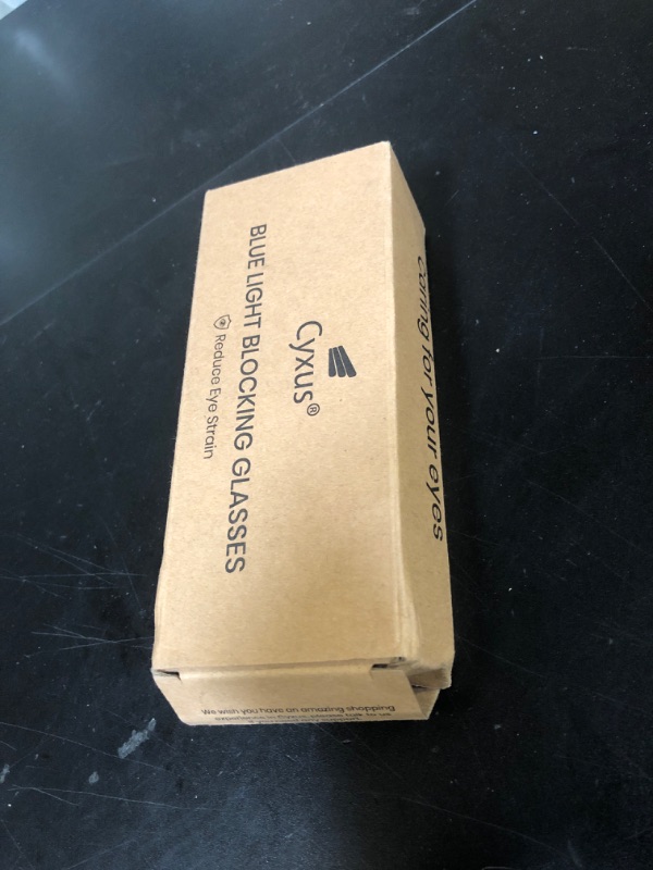 Photo 1 of Cyxus Blue Light Glasses for Woman, Fashion Computer Glasses on Office Reduce Eye Strain Anti Migraine for Working Reading