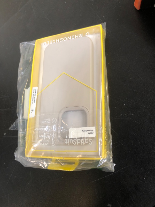 Photo 1 of RhinoShield Case Compatible with [iPhone 13 Pro] | SolidSuit - Shock Absorbent Slim Design Protective Cover with Premium Matte Finish 3.5M / 11ft Drop Protection - Shell Beige