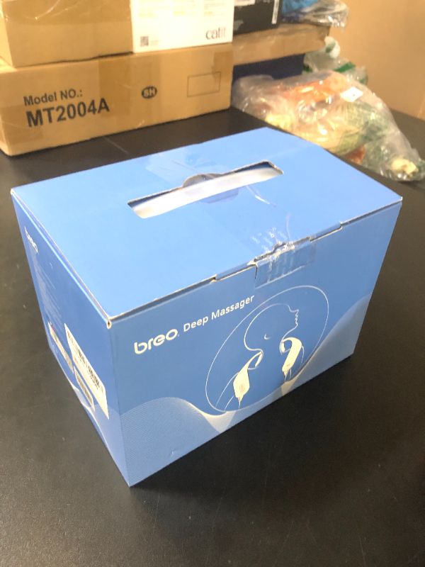 Photo 1 of Breo N5 Mini Neck Massager with Heat, Electric Massager for Neck and Shoulder, Deep Massage at Home, Muscle Relaxation Gifts