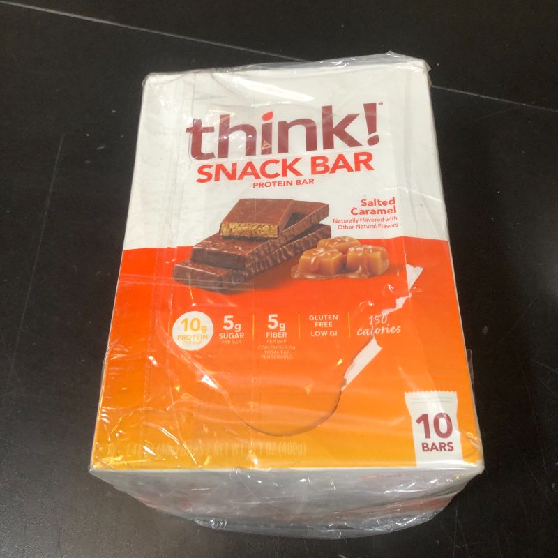 Photo 1 of Think Thin Salted Caramel Protein Bar 1.41 Ounce