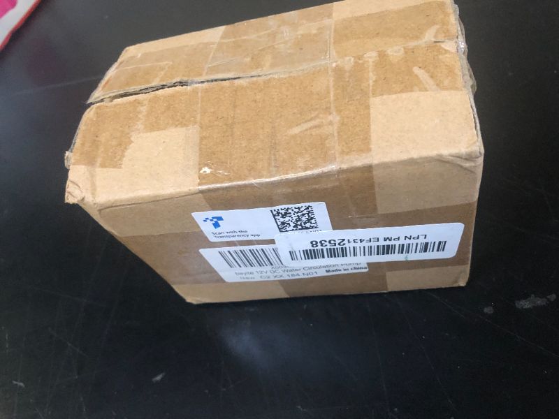 Photo 1 of bayite BYT-7A014A DC 12V Solar Hot Water Heater Circulation Pump with DC Power Supply Adapter Low Noise 3M Head 8LPM 2.1GPM