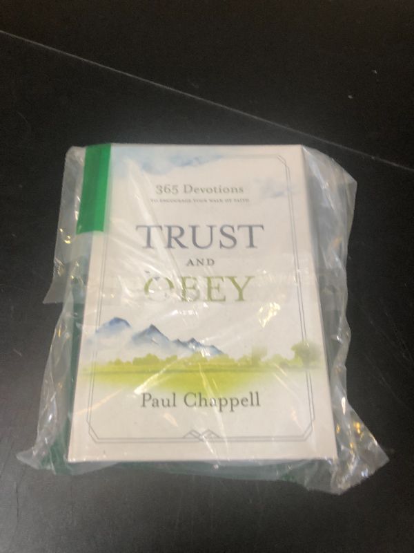Photo 1 of Trust and Obey: 365 Devotions to Encourage Your Walk of Faith