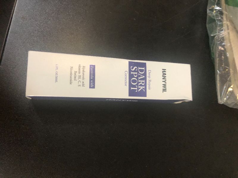 Photo 1 of HANYWIL Dark Spot Corrector for Face & Body,Rapid Tone Repair Cream with Hyperpigmentation Treatment,Sun Spot, Age Spot & Melasma Remover,Dermatologist-Tested Brightening Retinol Serum (1.7 Fl Oz)