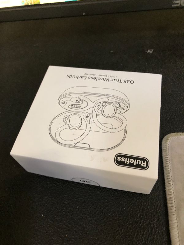 Photo 1 of Wireless Earbuds Bluetooth 5.4 Headphones Sport, 2025 Bluetooth Earbuds with Earhooks, 48H Stereo Over Ear Buds, Earphone with 4 ENC Noise Canceling Mic, IP7 Waterproof Headset for Running/Gym/Workout