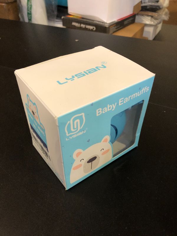 Photo 1 of LYSIAN Baby Earmuffs – Noise Cancelling Headphones for Infants 0-3 Years, Soft Comfortable Ear Protection for Sleeping,Travel,Flights (Blue). Blocks Loud Sound for Peaceful Rest