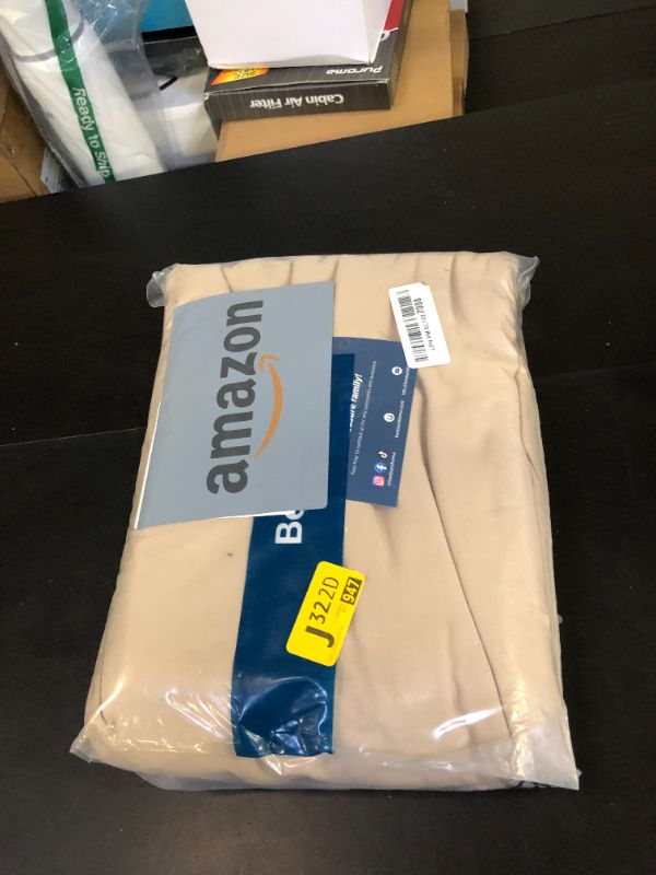 Photo 1 of Bedsure Deep Beige Duvet Cover Queen Size - 3 Pieces Prewashed Extra Soft Bedding Set, Includes 1 Duvet Cover 90x90 Inches with Zipper Closure & 2 Pillow Shams, Comforter Not Included