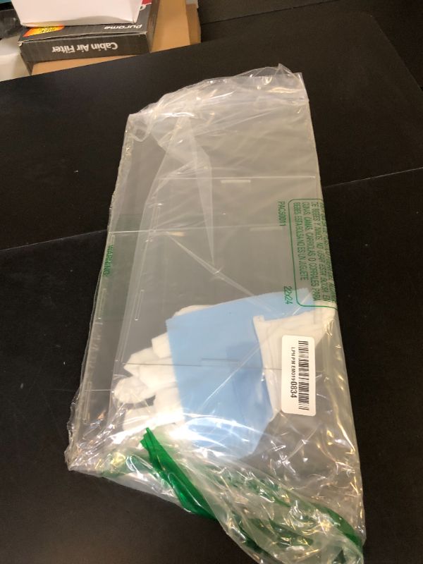 Photo 1 of MECCANIXITY Acrylic Display Case Plastic Box Cube Storage Box Clear Assemble Showcase 8.3x6.3x16.1 Inch for Collectibles