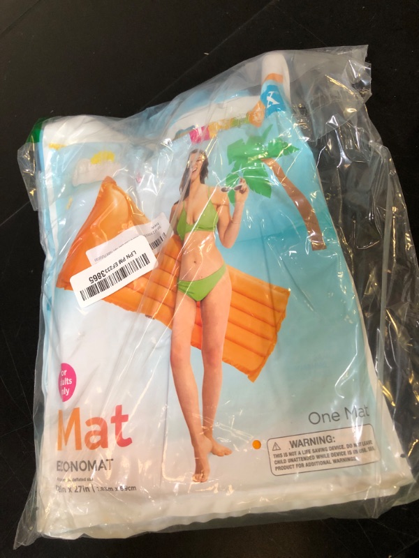 Photo 1 of Set of 2 Intex MAT Relax-a-mat Float Water Swim Pool Lake Raft Tube Flotation