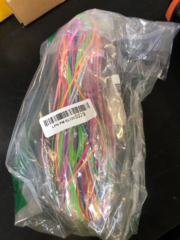 Photo 1 of Multicolor Lanyard 100pcs 1m Gimp String Boondoggle String Plastic Lanyard for Bracelet Making Lacing Cord for Keychain Making Crafts DIY