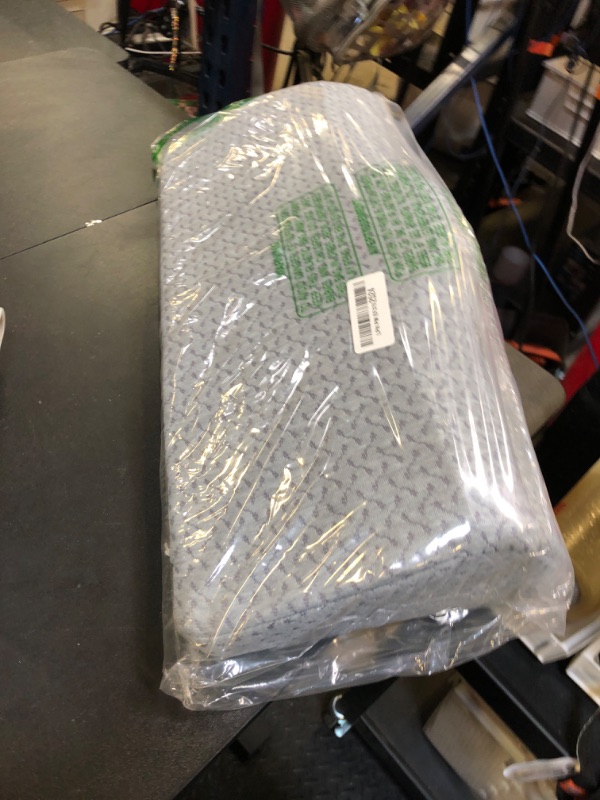 Photo 1 of Cervical Neck Pillows for Pain Relief Sleeping, High-Density Memory Foam Pillow Neck for Bolster Support and Shoulder Relaxer, Decompression Devices Orthopedic Roll Pillow for Bed Office