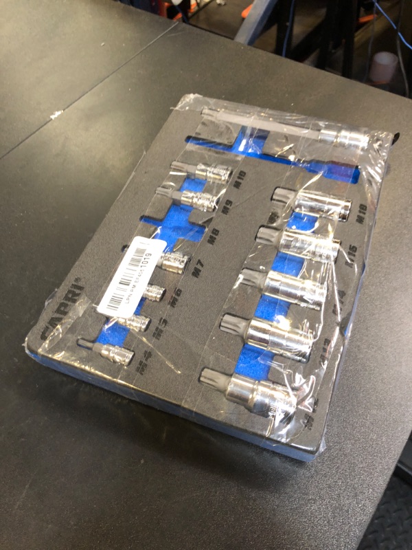Photo 1 of Capri Tools XZN Triple Square Bit Socket Set, 14-Piece (XZN Bit Set/Master)