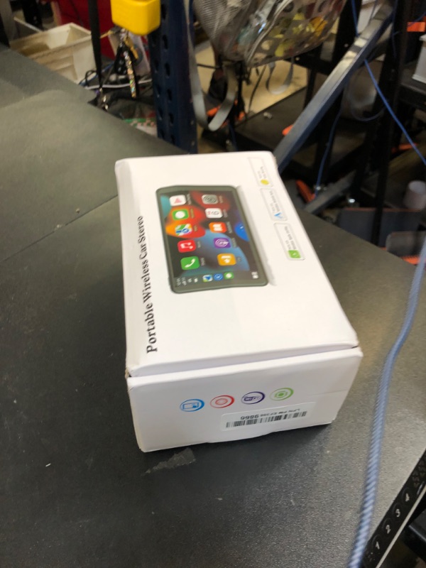 Photo 1 of Portable Wireless with Apple CarPlay and Android Auto Screen for Car, 7" HD Touch Screen Car Stereo with Mirror Link, Bluetooth 5.2, Backup Camera, AUX,FM Transmitter for All Vehicle