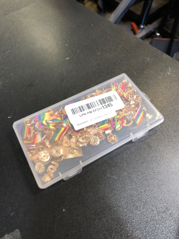 Photo 1 of SANNIX 60Pcs Pride Pins, Rainbow Pins Bulk Enamel LGBTQ Lapel Pin Gay Pride Heart Flag Brooch Pin for Clothes Bags Hats Accessories, 20 Styles