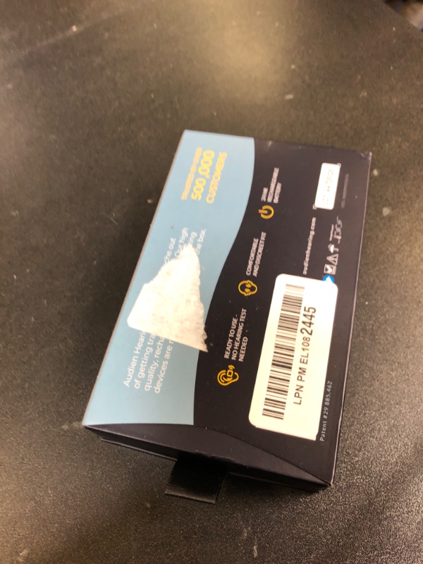 Photo 1 of Audien ATOM 2 Wireless Rechargeable OTC Hearing Aid, Premium Comfort Design and Nearly Invisible