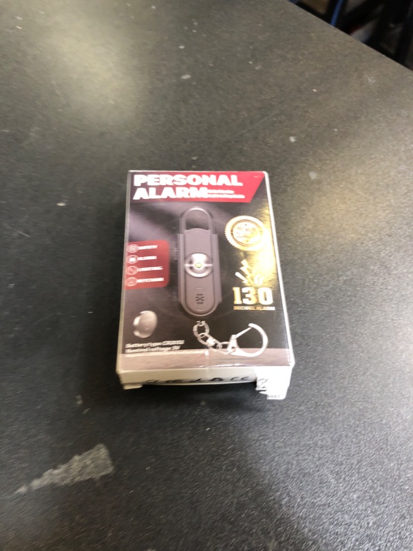 Photo 1 of Personal Safety Alarm for Women Girls, 130dB Loud Siren with Key Chain, SOS Strobe Light, Flashlight, Double Speakers Help Kids, Elders, Students Emergency Call, Self Defense Devices