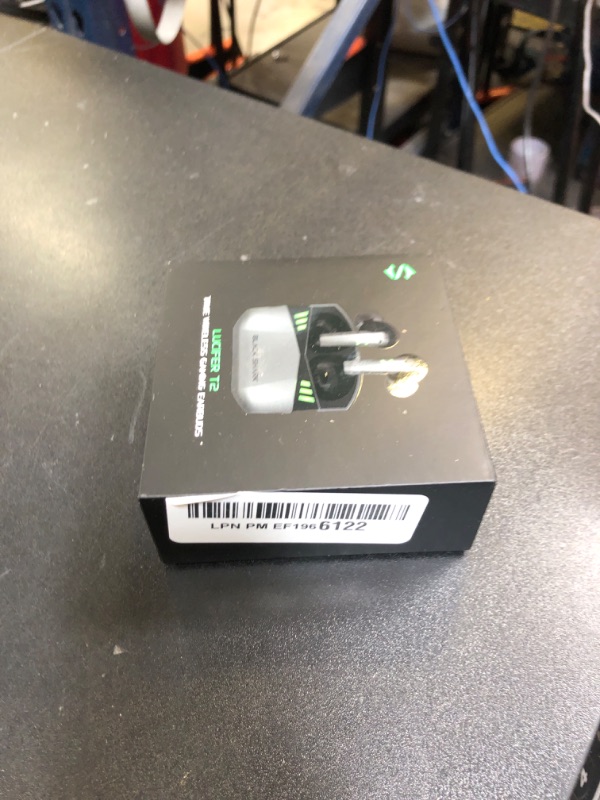 Photo 1 of Black Shark Wireless Earbuds with 35ms Ultra-Low Latency, Gaming Bluetooth Earbuds with Premium Sound, Bluetooth 5.2, 10mm Drivers, 4 Hyperclear Mics, IPX5 Waterproof, 20H Play Time, Comfort Fit