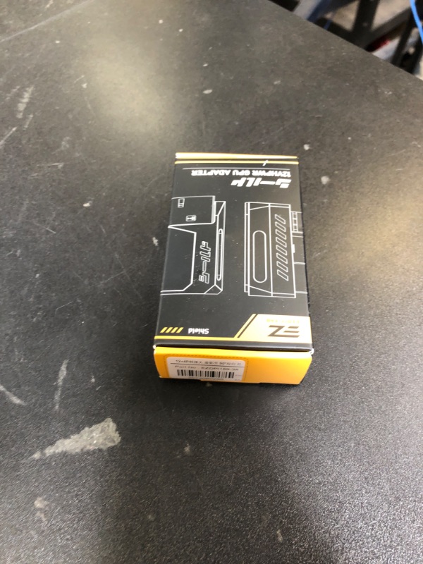 Photo 1 of EZDIY-FAB PCIe 5.1 Adapter - 600W 12+4pin,16pin 12VHPWR GPU Power Connector,12V-2x6 GPU Adapter,90 Degree Right Angle - Compatible with RTX 3090Ti, 4070Ti, 4080, 4090 GPU - RVS Type, Red, 1 Pack