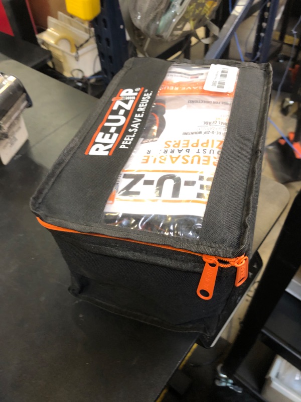 Photo 1 of RE-U-ZIP® Heavy-Duty Reusable Dust Barrier Zipper | Pro Bundle | Patented Hook & Loop System | Cost-Effective & Reliable | Lockable Safety Feature