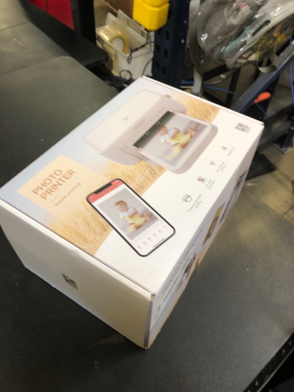 Photo 1 of HPRT CP4100 4x6 Instant Photo Printer -Portable Phone Picture Printer + 20 Sheets, Mobile, Wi-Fi, Premium Dye Sublimation (300 DPI) for Pro-Quality Home Prints - Creative Editing App
