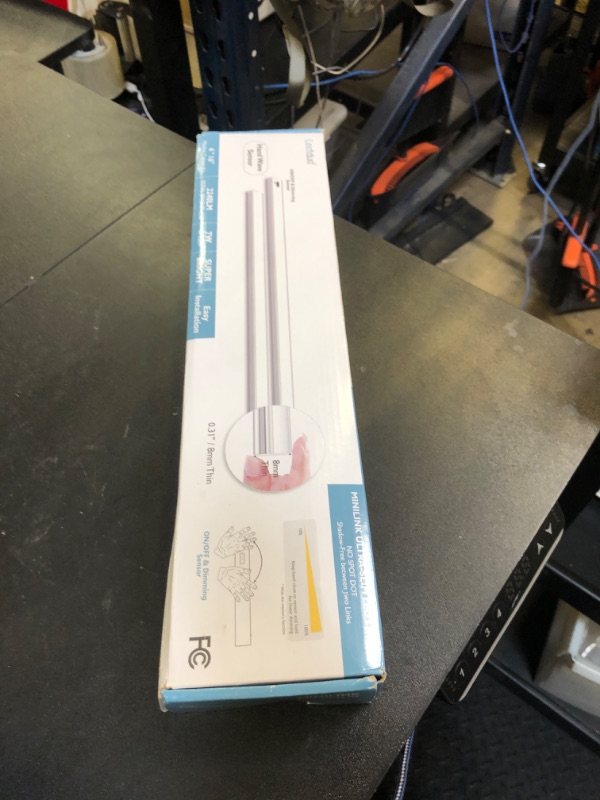 Photo 1 of Leetdud Motion Activated Under Cabinet Lights Plug in,16 Inch 4 Pcs Hand Wave Motion Sensor ON/Off Dimmable, Ultra Thin 4000k Linkable Under Cabinet Lighting for Kitchen, Counter, Shelf, Desk, Sink
