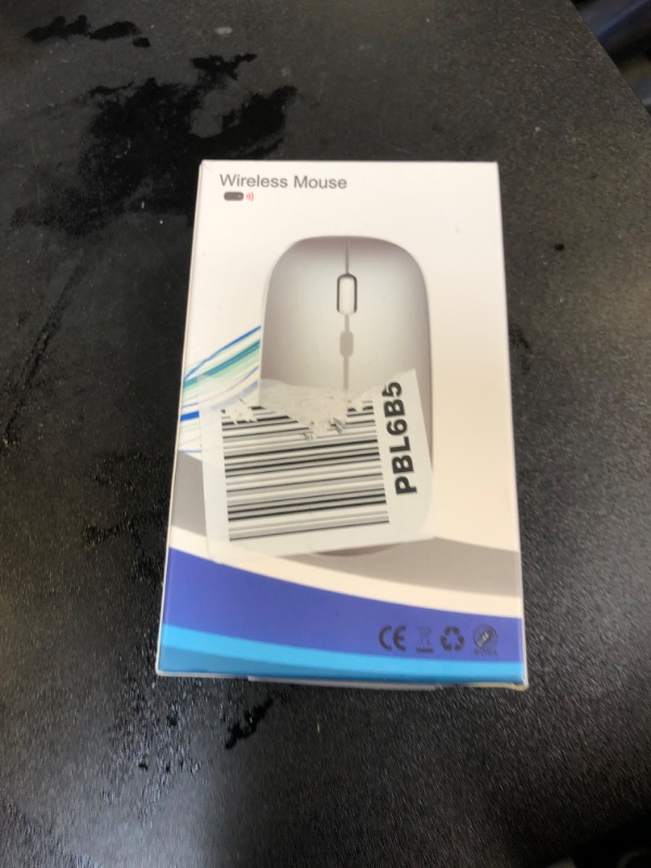 Photo 1 of AIKOKOK Wireless Bluetooth Mouse Rechargeable Laptop Mice with LED Use Portable(BT5.2 and USB 2.4G) Dual Mode Connection Silent Slim Computer Mouse for Laptop/iPad Tablet/Apple MacBook/PC (Black)