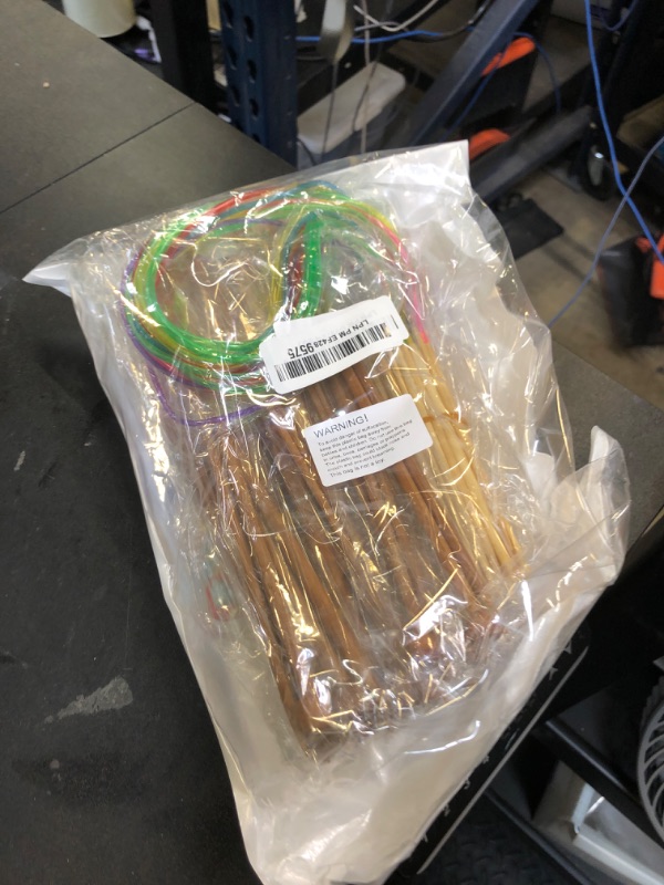 Photo 1 of Bamboo Knitting Needles Set, Exquiss 18 Pairs Circular(31.5”) Wooden Knitting Needles with Colored Plastic Tube, 36PCS Single Pointed Bamboo Knitting Needles(9.5”), Include Knitting Tools for Weaving